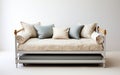 Daybed with Pull-Out Bed on generative ai . Royalty Free Stock Photo