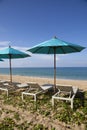 Daybeds on the Beach