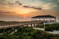 Daybreak at the Pavilion in Brant Beach