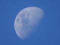 daylight moon Royalty Free Stock Photo