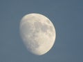 Daylight Moon Royalty Free Stock Photo