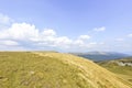 Daylight picturesque view to rocky mountains Royalty Free Stock Photo