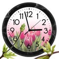 Daylight Saving Time DST. Wall Clock going to summer time +1. Turn time forward Royalty Free Stock Photo