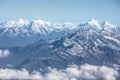 Daylight view of Everest range.