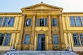 Daylight wide view to Faneromeni elementary school front facade