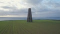 The Daymark from a drone, Kingswear, Devon, England