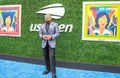 Daymond John, Entrepreneur and Co-star of ABC's Hit show Shark Tank, at the blue carpet before 2023 US Open opening ceremony