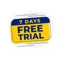 7 days free trial access background