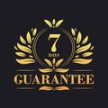 7 Days Guarantee Logo vector, 7 Days Guarantee sign symbol