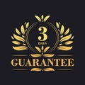 3 Days Guarantee Logo vector, 3 Days Guarantee sign symbol