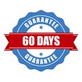 60 days guarantee stamp - warranty