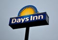 Days Inn hotel signage