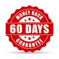 60 days money back guarantee icon