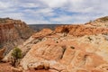 Daytime of the Beautiful Cassidy Arch of Capitol Reef National Park Royalty Free Stock Photo