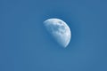 Daytime Half Moon Royalty Free Stock Photo