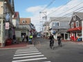 Daytime image taken in Provincetown's Commercial Street.