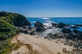 Burgess Beach Aerial Morning Seascape