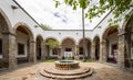 Daytime view of the Hospicio Cabanas