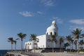 Daytime view of the Island Mosque, Jeddah Royalty Free Stock Photo
