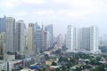 Daytime view in Manila from top of hotel