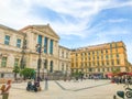 Place du Palais de Justice, Nice, South of France Royalty Free Stock Photo