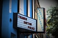 Dayton, Ohio / United States - August 7 2019: Signs in the Oregon District after a mass shooting Royalty Free Stock Photo