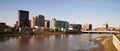 Dayton Ohio Waterfront Downtown City Skyline Miami River