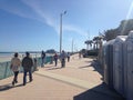 Daytona Beach Boarwalk Royalty Free Stock Photo