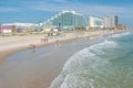 Panoramic view of Hilton Ocean Front and boardwalk on Daytona Beach 1