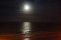 Daytona Beach moon