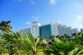 Daytona Beach oceanview hotel Royalty Free Stock Photo