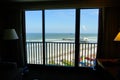 Daytona Beach Pier Seen From Hotel Room