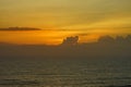 Daytona Beach sun rise Royalty Free Stock Photo