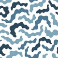 Dazzle camouflage seamless abstract pattern Royalty Free Stock Photo