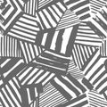 Dazzle  seamless abstract pattern drawn by brush Royalty Free Stock Photo