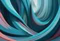 Dazzling, amorphous 3D structures in a prismatic color scheme