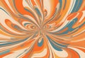 Dazzling, amorphous 3D structures in a prismatic color scheme