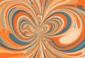 Dazzling, amorphous 3D structures in a prismatic color scheme