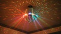 Disco Ball Lightshow Royalty Free Stock Photo