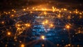 Dazzling Global Data Streams in a Connected World. Concept Data Security, Global Networks,