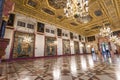 Dazzling interior of Munich Residence Royalty Free Stock Photo