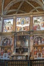 Dazzling interior of San Maurizio church