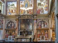 Dazzling interior of San Maurizio church