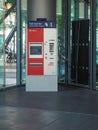 DB Bahn Fahrkarten ticket machine for German railways in Berlin