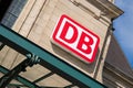 DB Logo at Koblenz Main Station