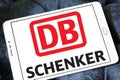 DB Schenker postal shipping company logo Royalty Free Stock Photo