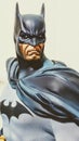 Justice league Batman portrait - DC comics super heroes