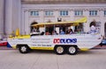 A DC Ducks duck tour amphibious vehicle in Washington DC Royalty Free Stock Photo