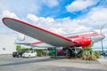 DC3 plane as part of the McDonald's which is located at Taupo,New Zealand.