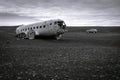 Dc3 plane wreckage Royalty Free Stock Photo